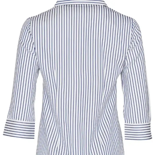 Picture of Winning Spirit, Ladies Sateen Stripe 3/4 Sleeve Shirt